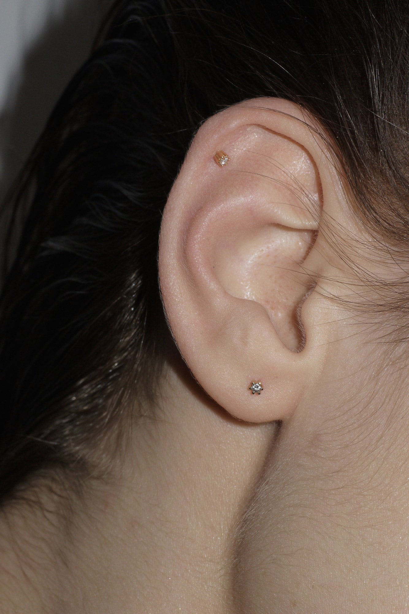mini Diamond solitaire stud