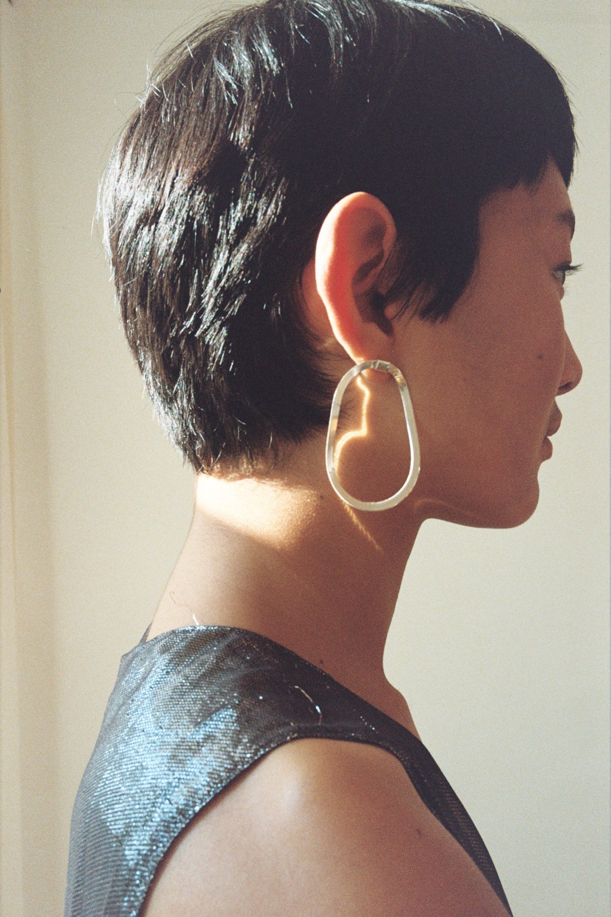 Oval FLUID Earrings**