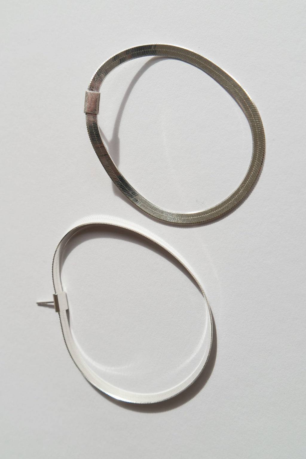 Oval FLUID Earrings**