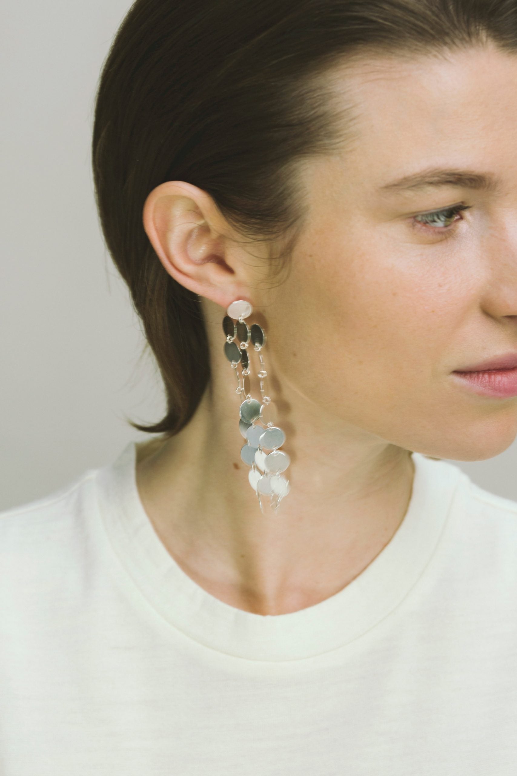Paillettes Chandelier Earrings No2