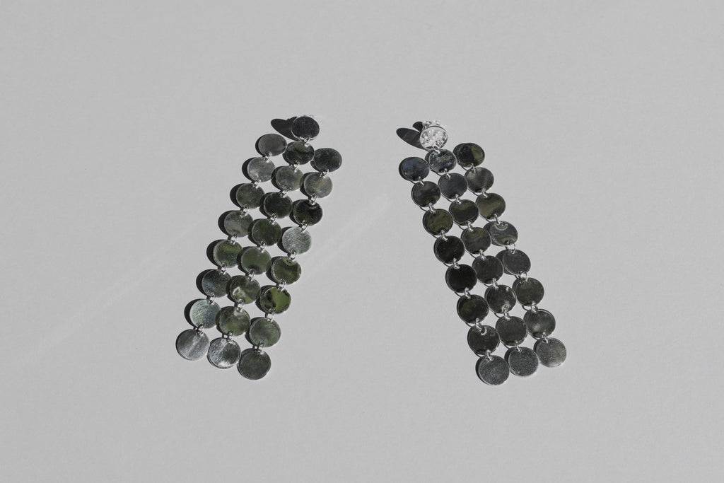 Paillettes Chandelier Earrings No2