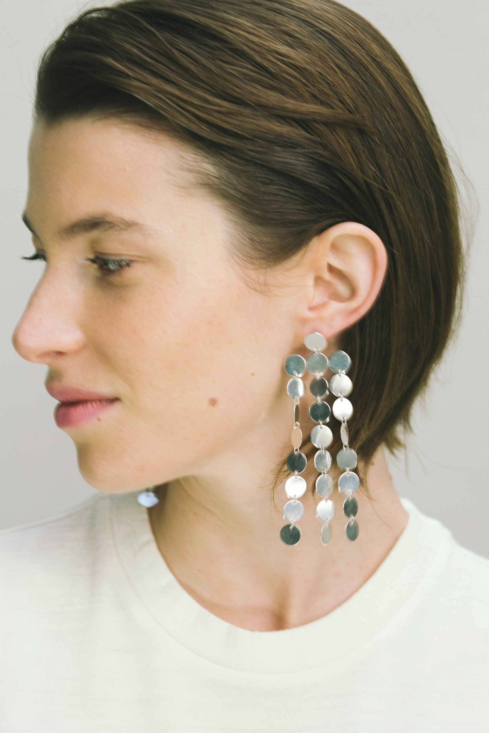 Paillettes Chandelier Earrings No2