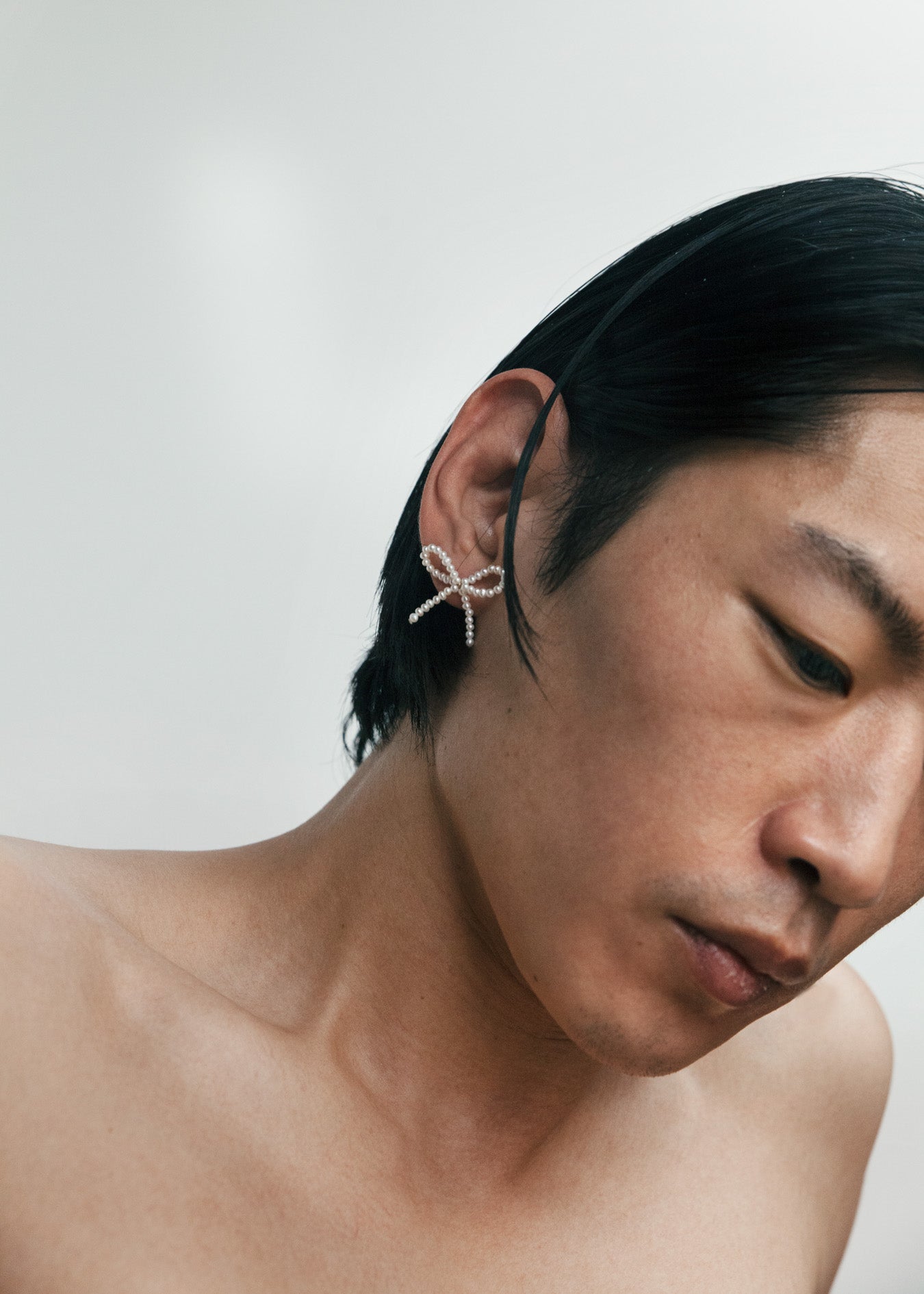 PEARL Bow Stud