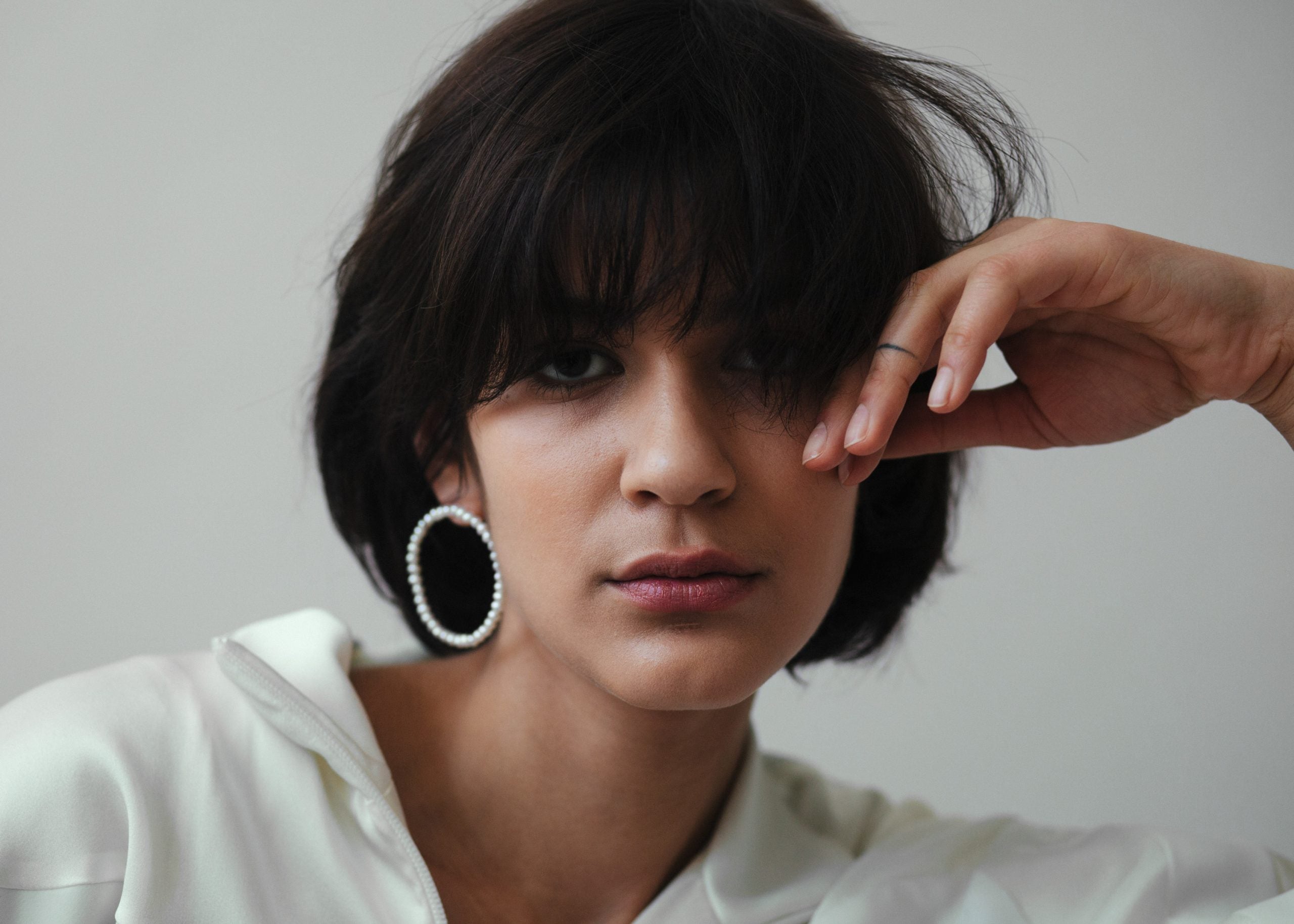PEARL Hoop Studs