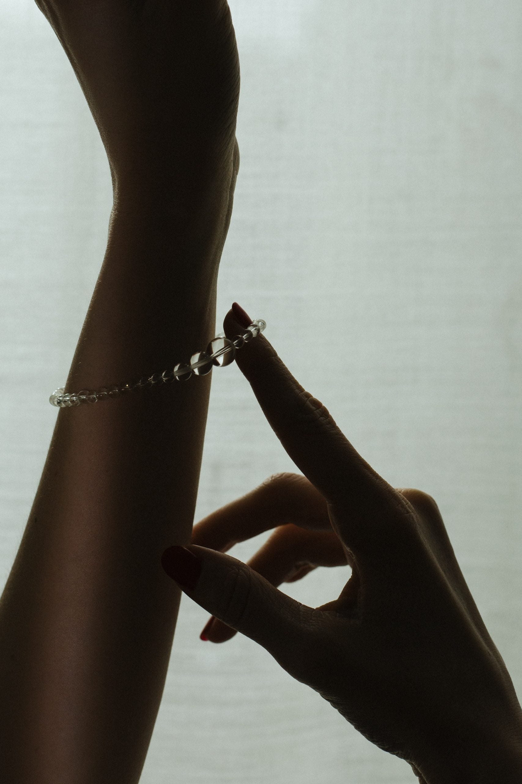 Drop CRYSTAL bangle**