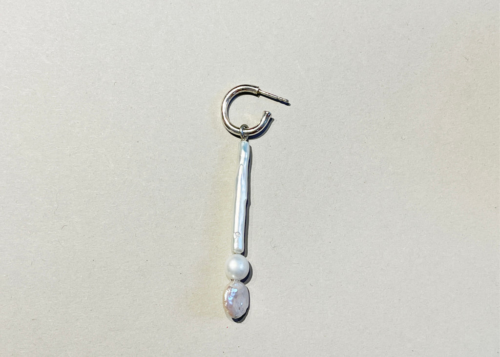 PEARL MOON Earring No3**