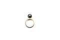 Pearl & Tahiti Solitaire ring