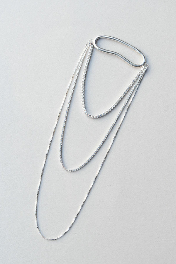 REBL x DIEZ Triple Chained Ear Cuff