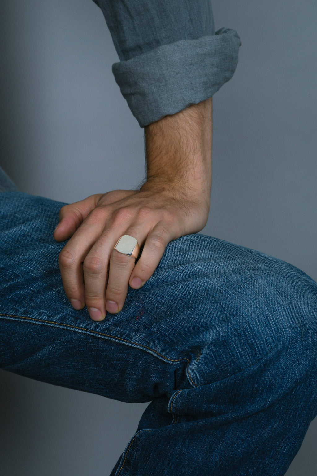 Mens SIGNET Ring