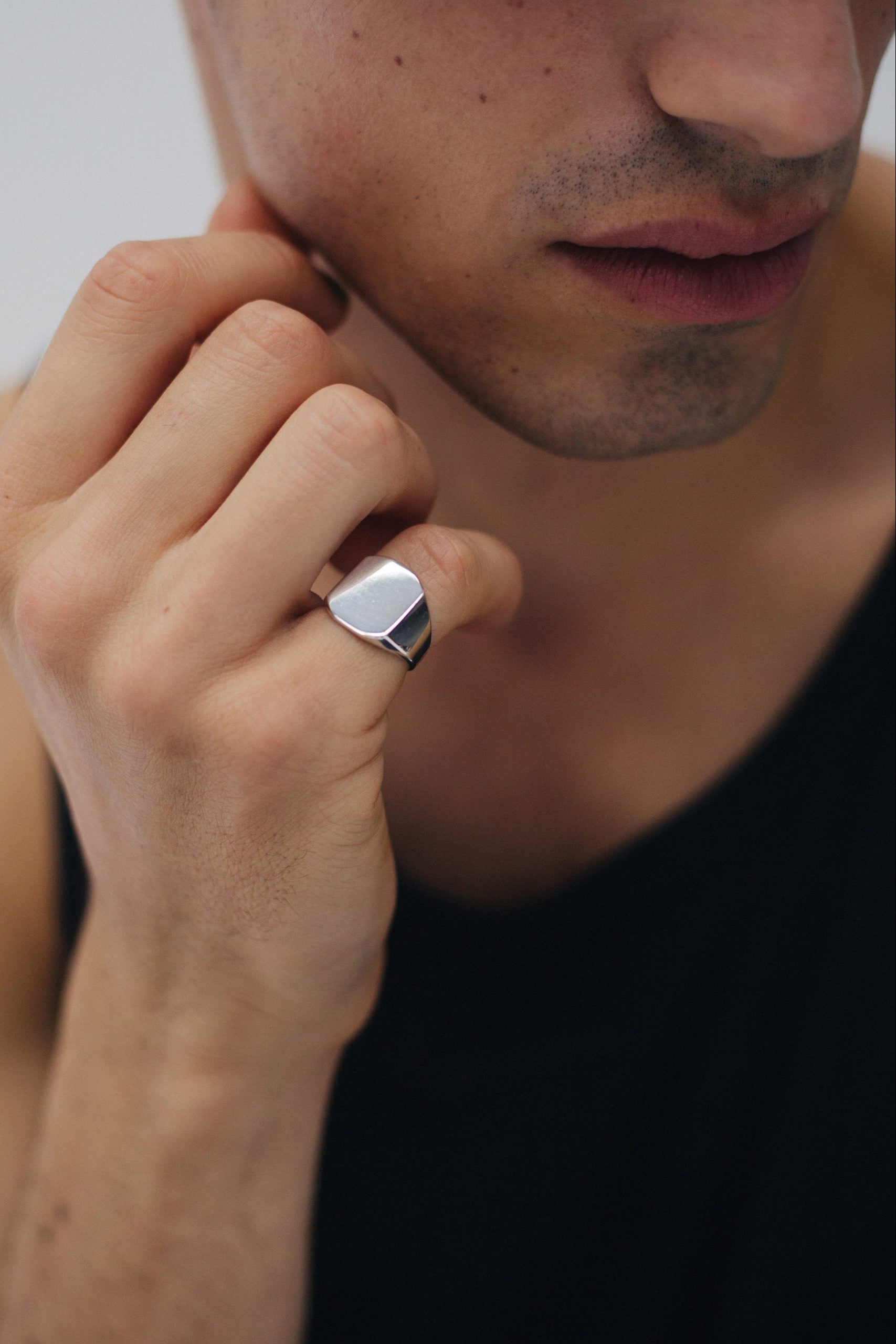 Mens SIGNET Ring – Saskia Diez