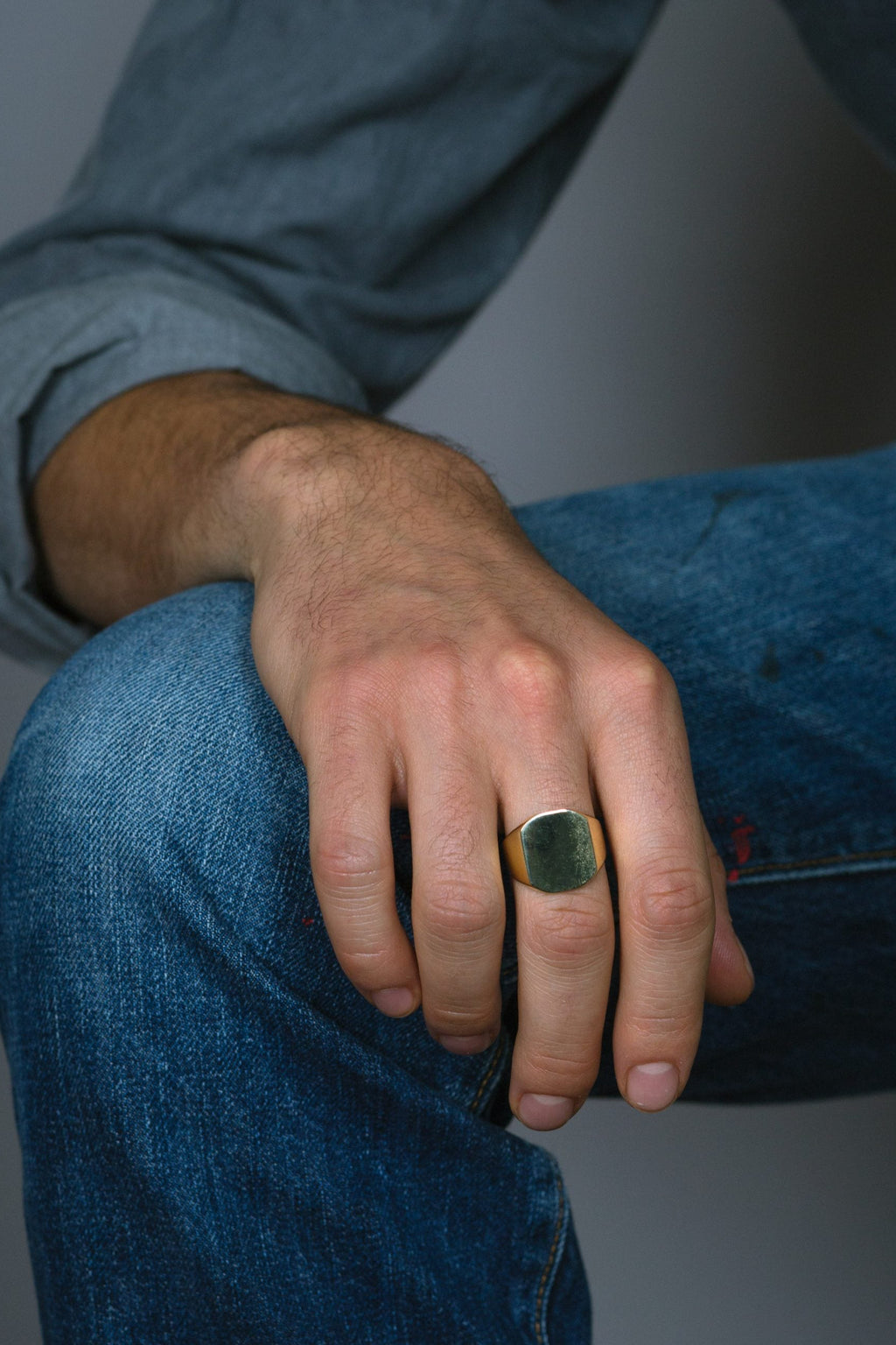 Mens SIGNET Ring