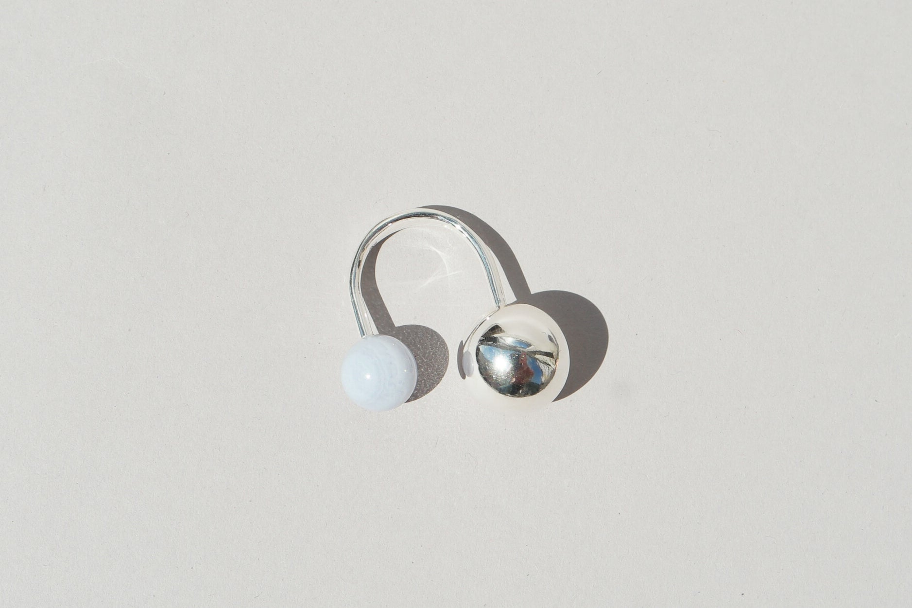 Silver & Colour SLING Ring No2