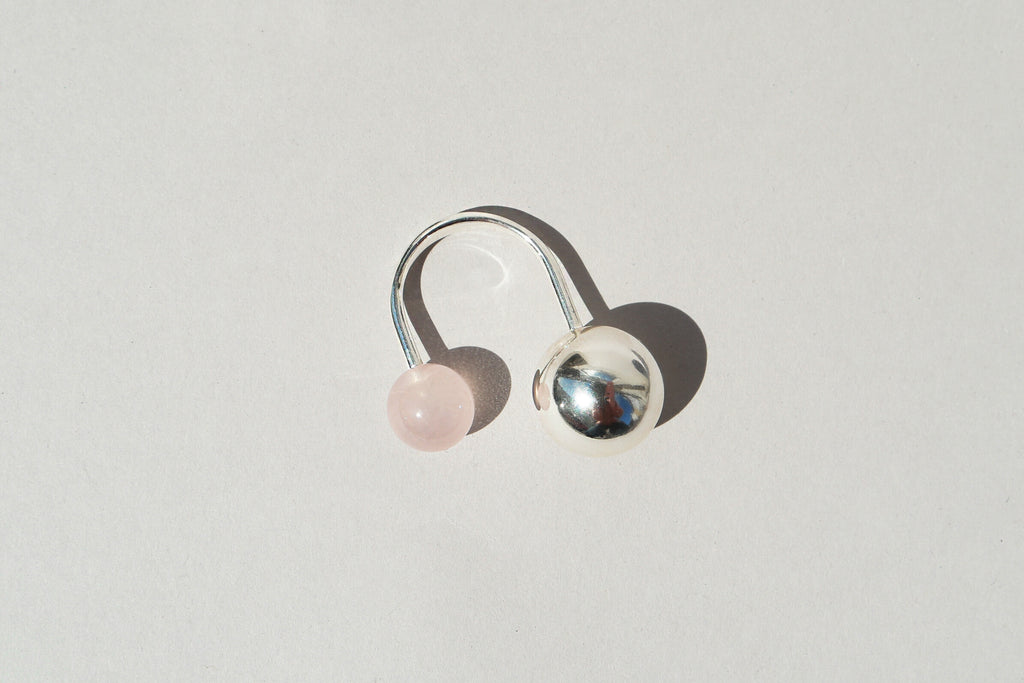 Silver & Colour SLING Ring No2