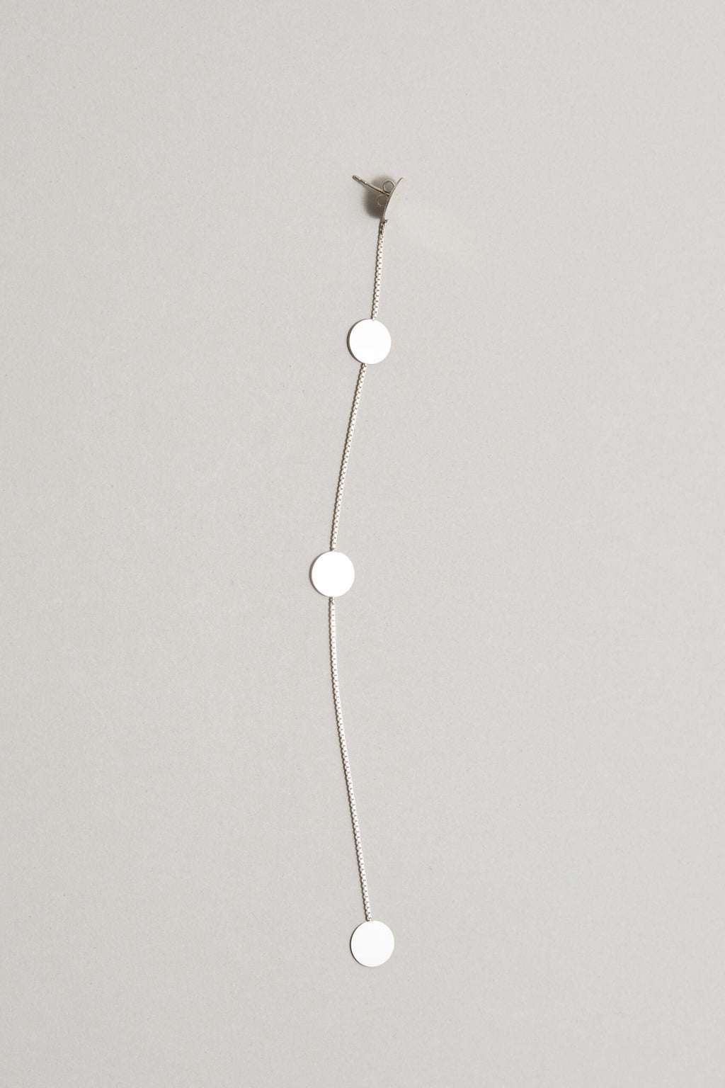 Silver Dancing PAILLETTES Earring No1