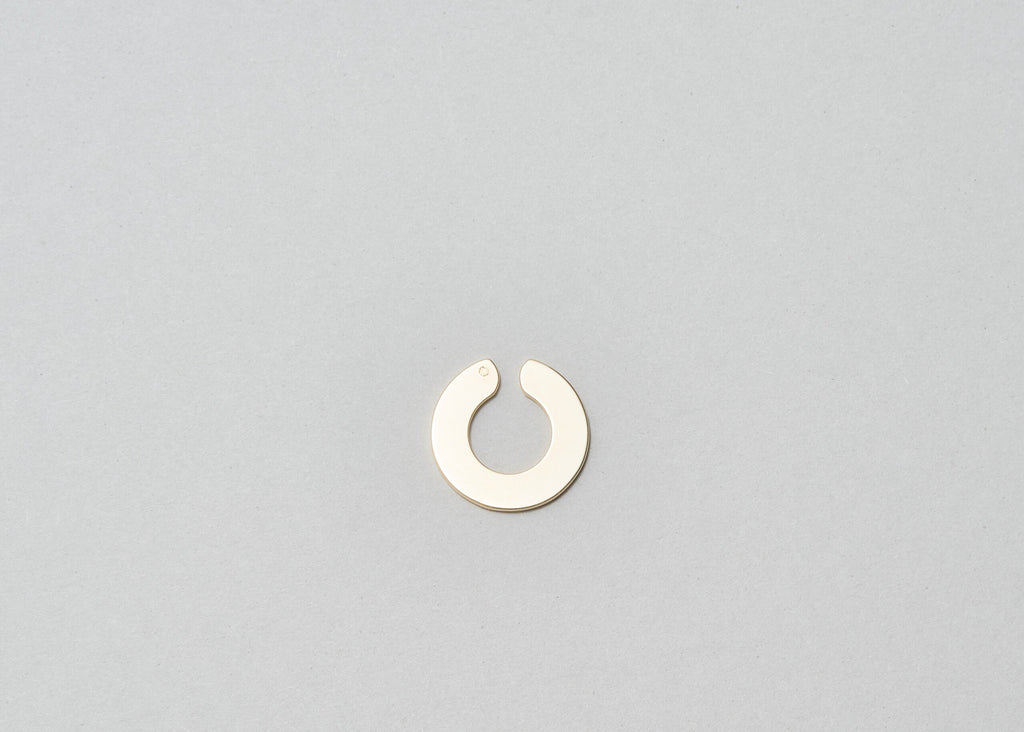 Small DISC Ear Cuff