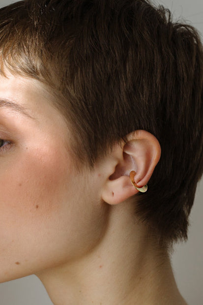 Small DISC Ear Cuff