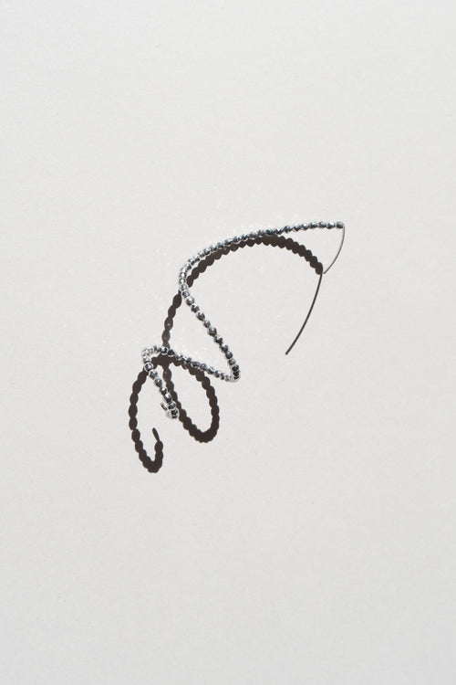 Big & Small SPARKLING Spiral Earring
