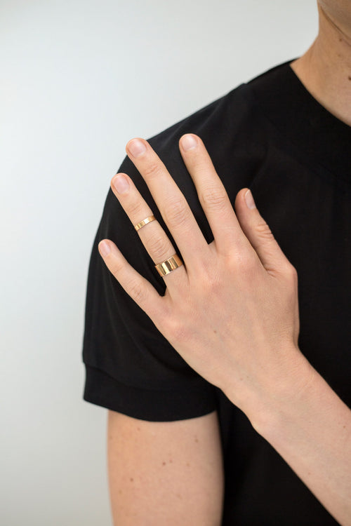Adjustable STRIPE Ring