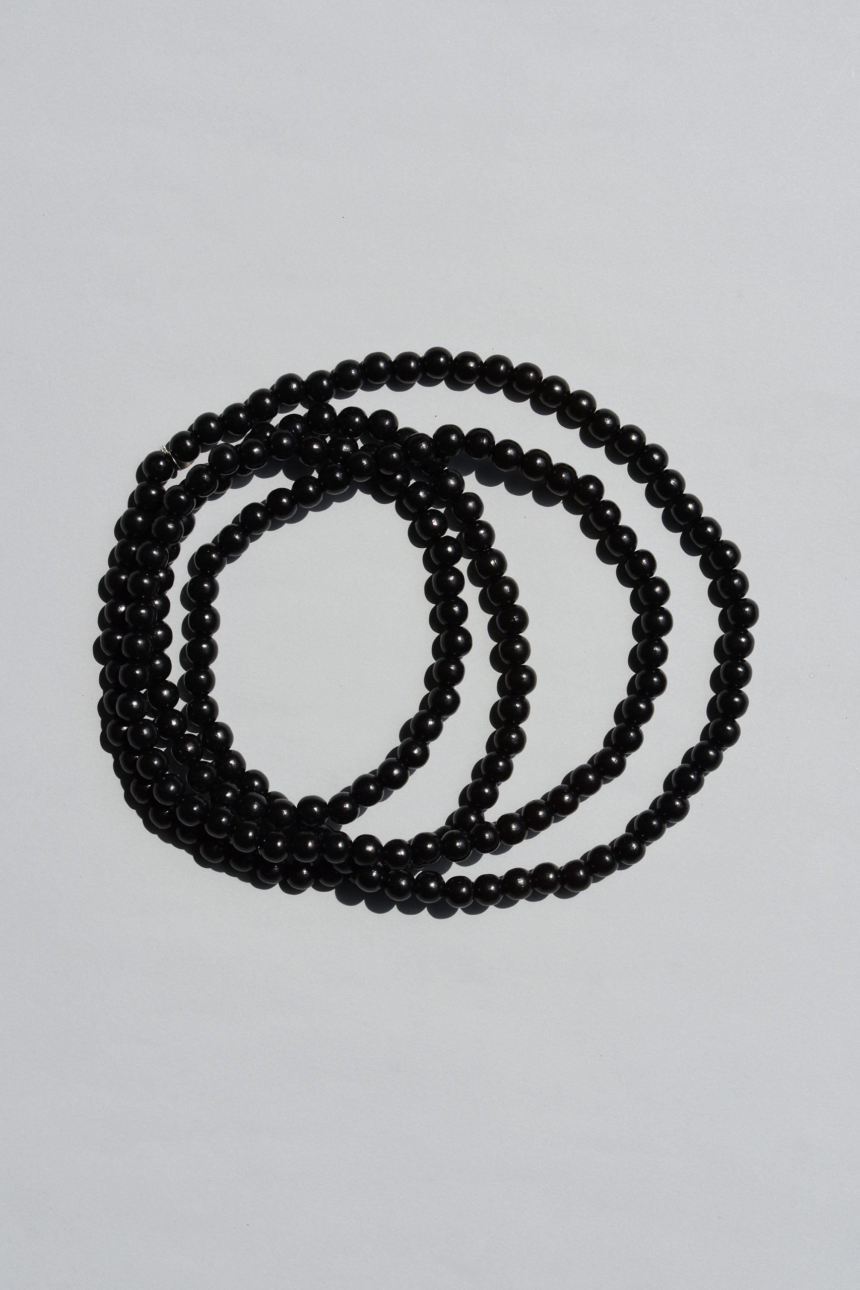 Very Long WOOD Necklace