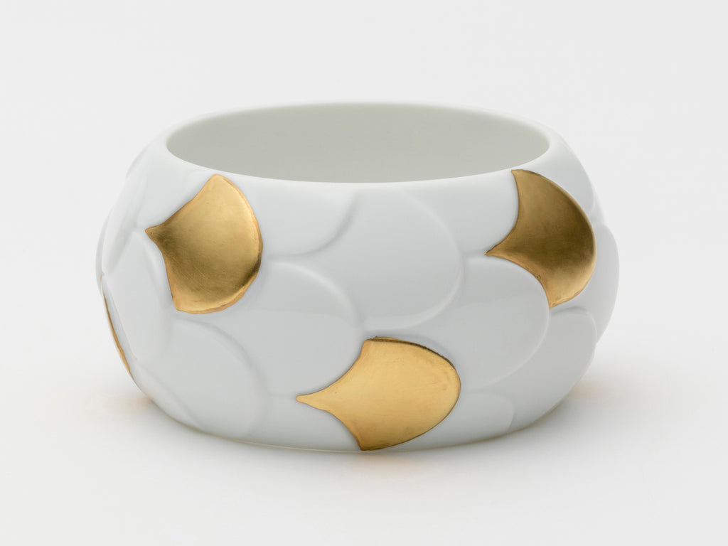 White Gold Drake Cuff