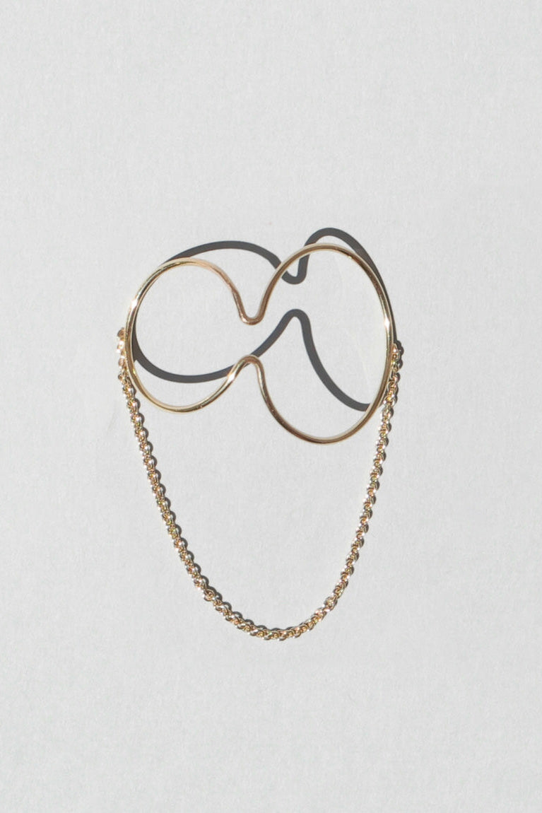 WIRE Double Ear Cuff No2