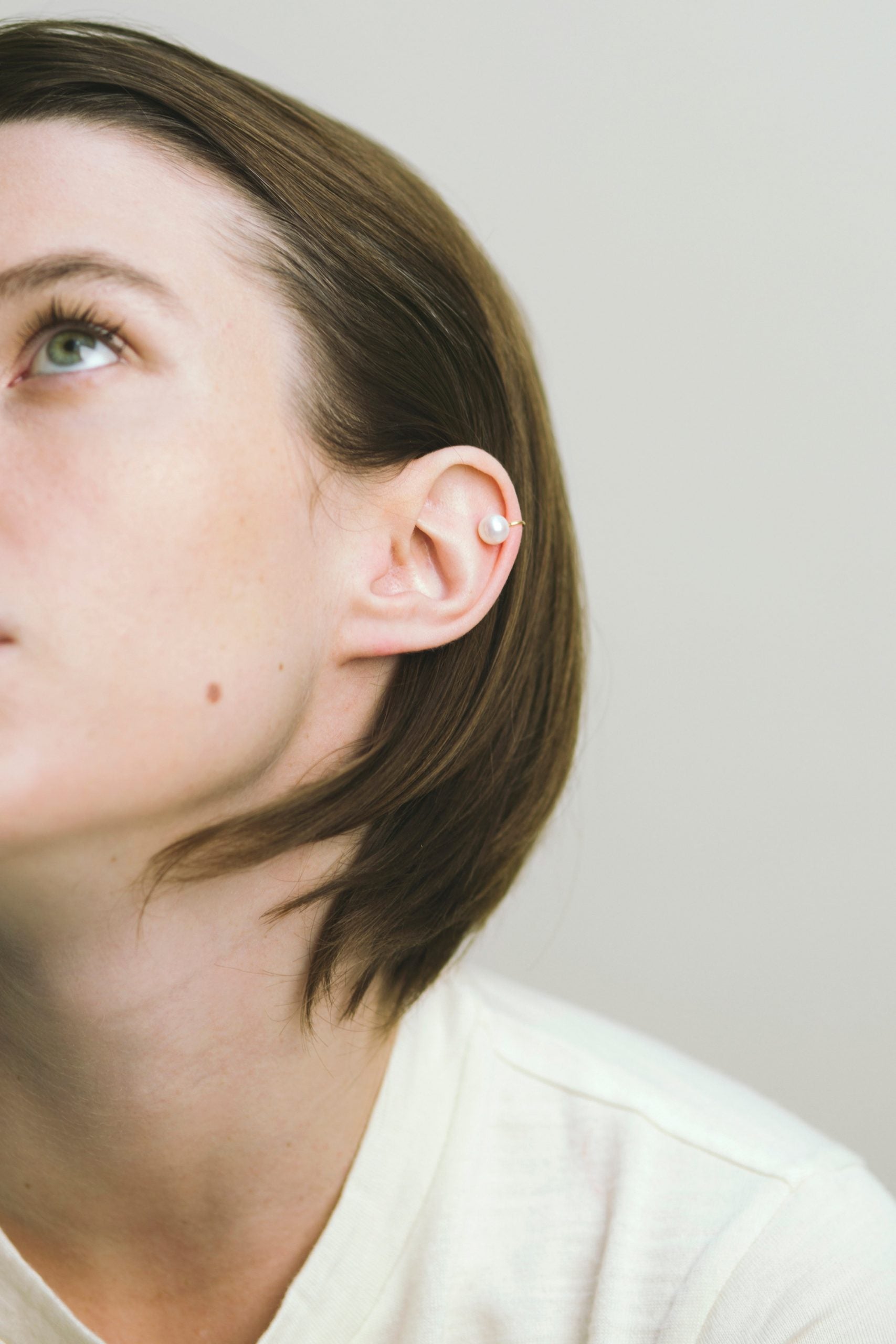 WIRE PEARL Ear Cuff