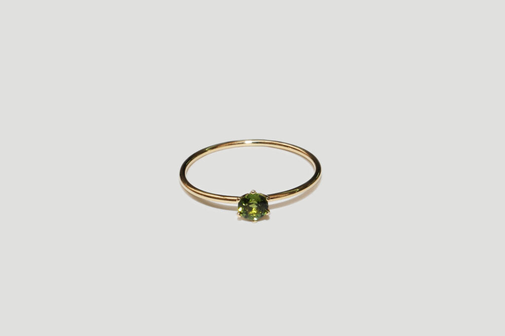 Tourmaline SOLITAIRE Ring