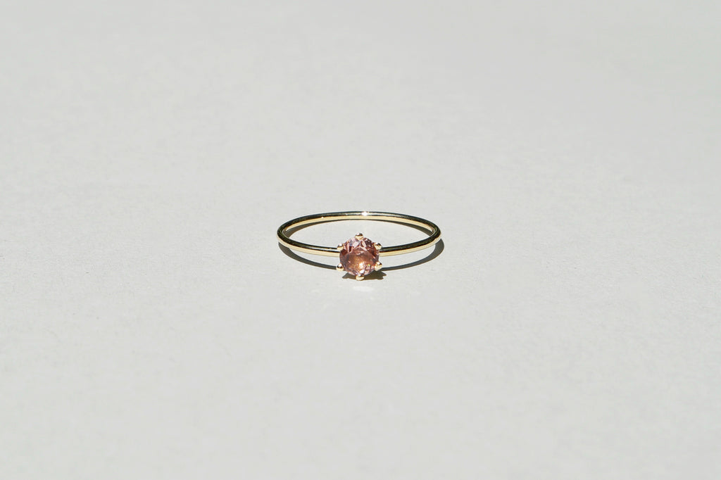 Tourmaline SOLITAIRE Ring