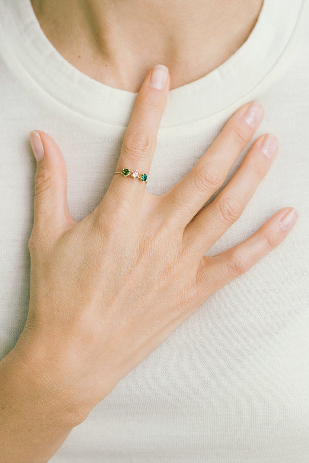 Tourmaline TRINITY Ring