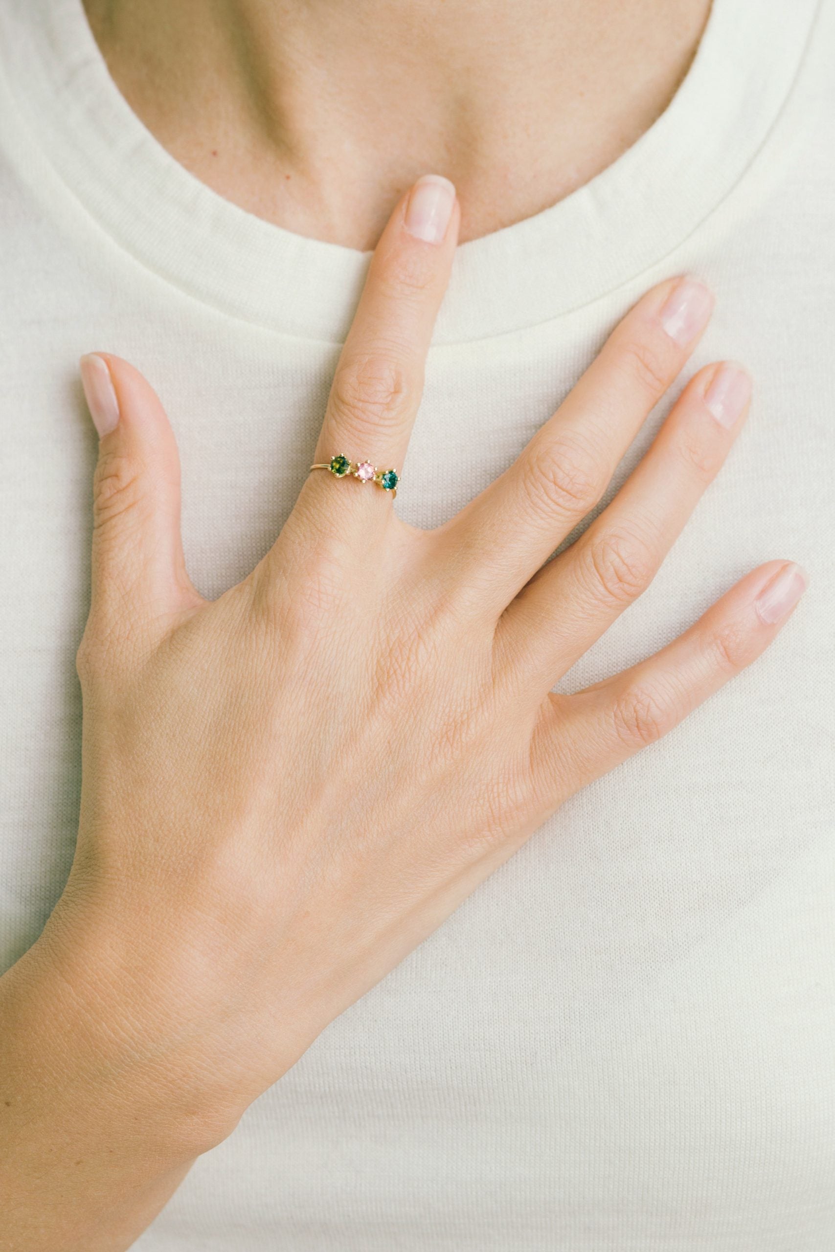 Tourmaline TRINITY Ring