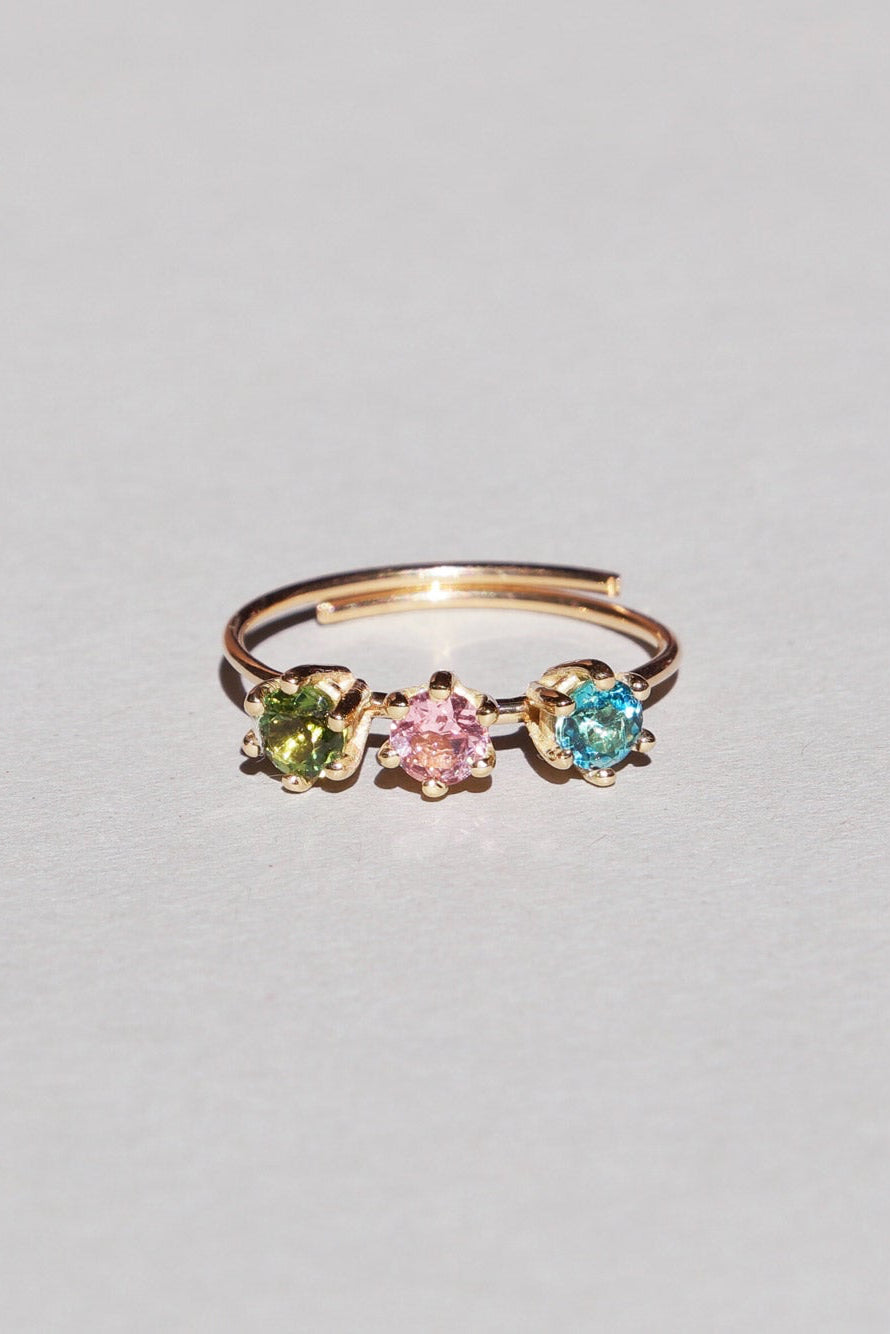 Tourmaline TRINITY Ring