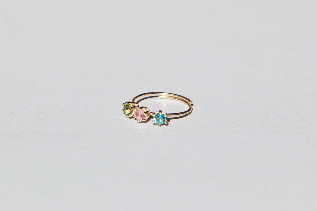 Tourmaline TRINITY Ring