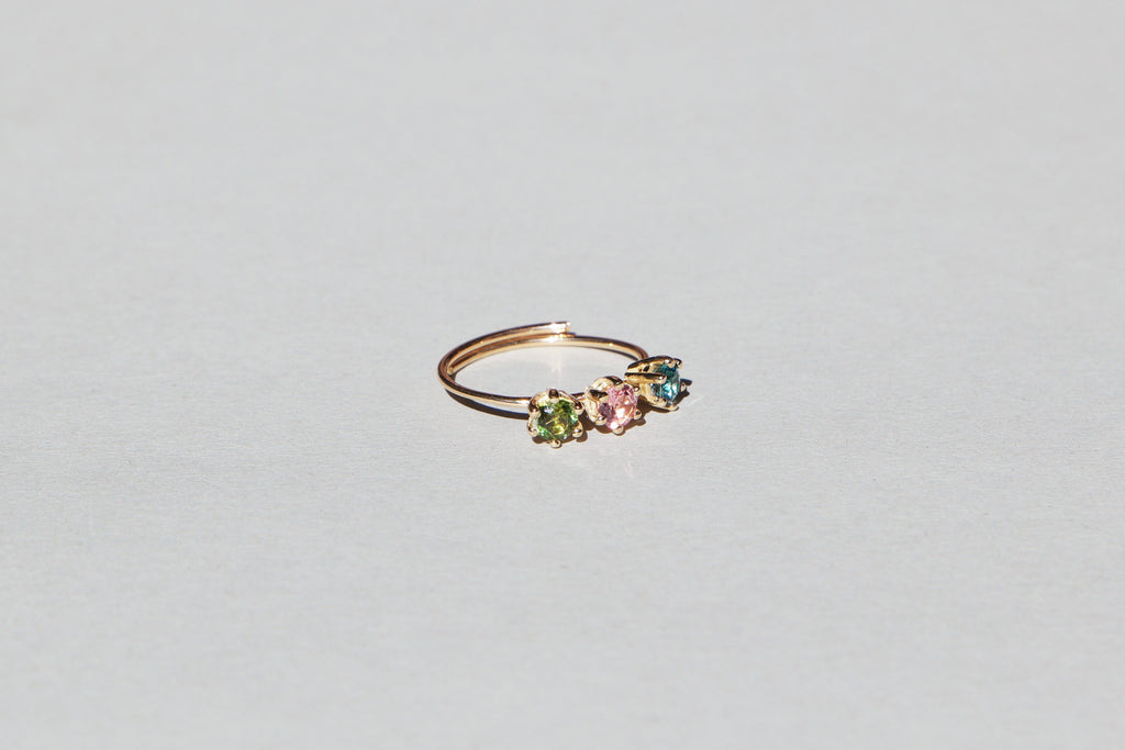 Tourmaline TRINITY Ring