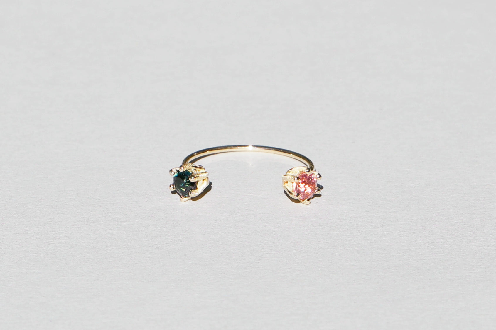 Tourmaline Twin Ring