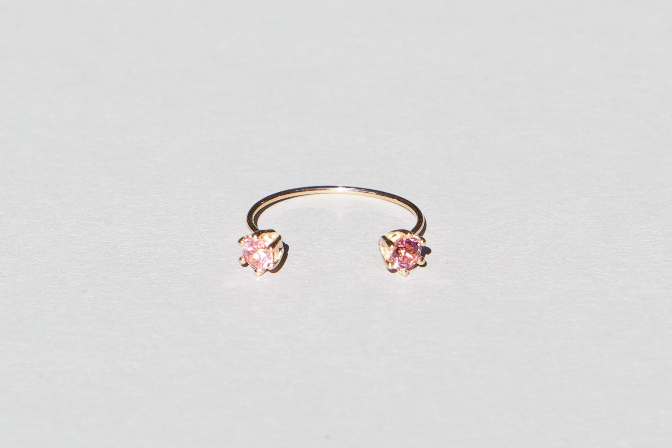Tourmaline Twin Ring