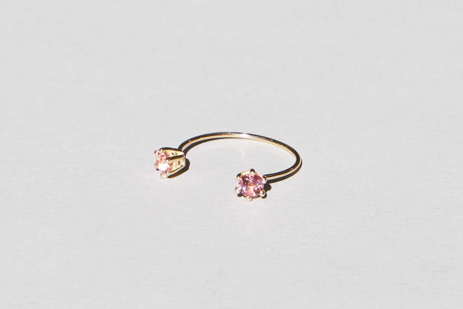 Tourmaline Twin Ring