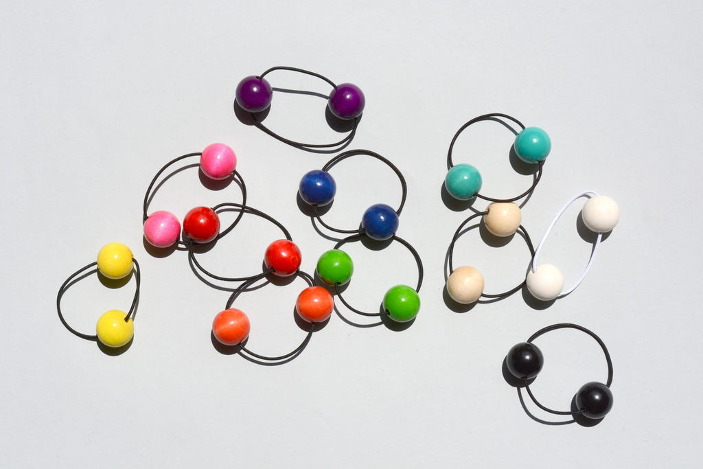 WOOD hair tie